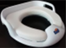 Накладка на унитаз мягкая белая Boss Baby