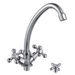 Смеситель для кухни 2 мах. высокий излив (D151808) D-Lin