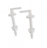 Крепление к сиденью NOVA для унитаза пластик (пара) NOVA 7026