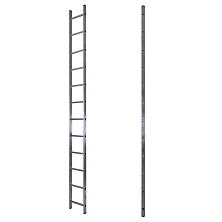 Лестница односекционная приставная усиленная 12 ступеней