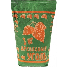 Уголь древесный 3кг