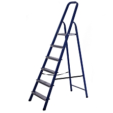 Стремянка стальная с алюминиевыми ступенями 06 ступеней
