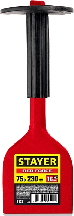 Зубило-конопатка с протектором 75*230мм - №1