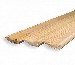 Плинтус 50 мм. фигурный 2,5м хвоя