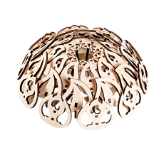 Абажур "Листики" 380*150 (распродажа)