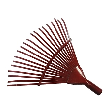 Грабли веерные раздвижные пластинчатые, 20 зуб., оцинкованные, б/ч 