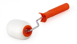 Малярный валик поролон 100*62мм с ручкой (Распродажа)