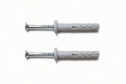 Гвоздевой дюбель 6*60 полипропилен с потайной головкой