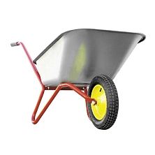 Тачка садовая (1 пневмо колесо) 80кг