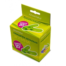 Прищепка бельевая "Эллина" набор 20шт