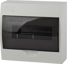 Бокс ЩРН-П-10 мод. навесной пластик IP41 SIMPLE NO-box_simple-plastic_10_surface ЭРА Б0041524