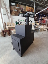 Печь банная с открытой каменкой