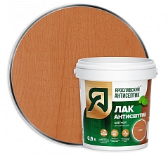 Ярославский  Лак-антисептик для древесины ОРЕХ 2,5л