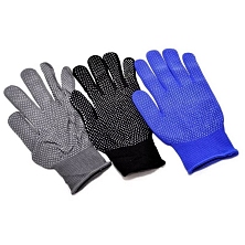 Перчатки нейлоновые с ПВХ покрытием "Точка"