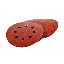 Круг абразивный 125мм Р 60 с перфорацией под "липучку" на ворсовой основе