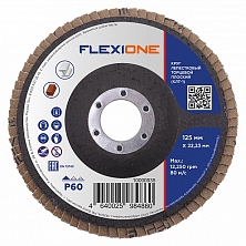 Круг лепестковый плоский 125*22мм Р60 Flexione (Распродажа)