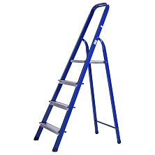 Стремянка стальная с алюминиевыми ступенями ЛАЙТ 04 ступени