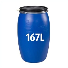 Бочка 167 л OPEN TOP (крышка, хомут)