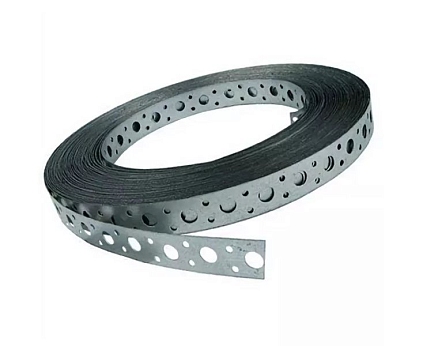 Лента перфорированная 17*0,55 прямая 25м - №1