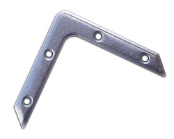 Уголок оконный 75 выпуклый анод.