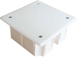 Коробка распределительная СП 92х92х40мм 8 выходов крышка на винтах Epplast 160190