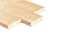 Доска пола (шпунт) 37*126*6,0 м АВ  ТУ