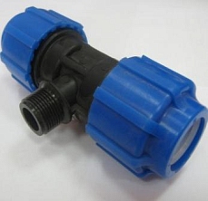 Тройник нар/рез 32х3/4х32 ПЭ