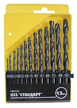 Набор сверл по металлу HSS 2,0-8,0мм