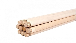 Черенок для швабры 25*1200 с резьбой