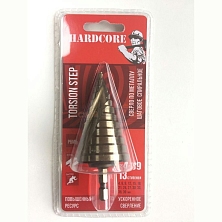 Сверло по металлу шаговое спиральное 4-39мм (13ступ.)