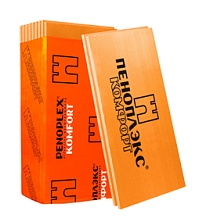 Плиты Пеноплэкс Комфорт 100*585*1185 4 плиты (в упак. 2,7729м2 0,2772м3)