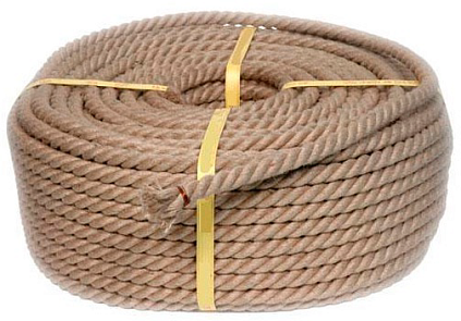 Канат джутовый d 14 мм - №1