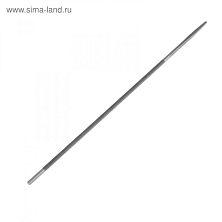 Напильник ТУНДРА, для заточки цепей с шагом 1/4", круглый, У10, d = 4 мм, №3, 200 мм