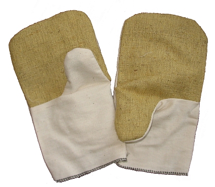 Рукавицы х/б с брезентовым наладонником - №1