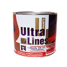 Эмаль ПФ-115 ФИСТАШКОВАЯ  1,8кг Ultra lines (Распродажа)