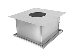 ППУ Оц+Нерж (AISI 430/0,5мм) разборное д.205