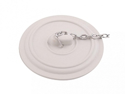 Пробка для ванны с цепочкой резиновая d-5,5см