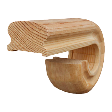 ОКОНЧАНИЕ ПОРУЧНЯ УЛИТКА 44*65