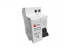Выключатель автоматический дифференциальный АД-12 1P+N 16А 30мА тип АС х-ка C эл. 4,5кА