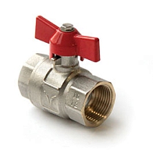 Кран шар д=25 б г/г PRO AQUA