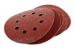 Круг абразивный 125мм Р 240 с перфорацией под "липучку" на ворсовой основе