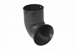 Слив трубы ПВХ - графит