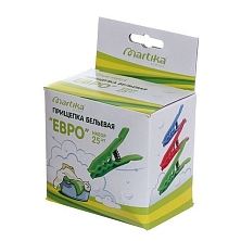 Прищепка бельевая "Евро" набор 25шт