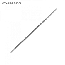 Напильник TUNDRA, для заточки цепей пил, круглый, сталь У10, d = 4.8 мм, №3, 200 мм