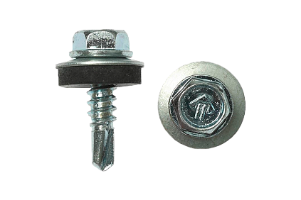 Саморез кровельный 5,5*25 оцинкованный - №1