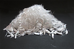 Стекловолоконная фибра 12 мм фасовка 1кг