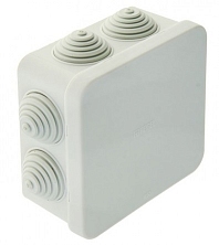 Коробка разветвительная 80х80x50 для открытой проводки