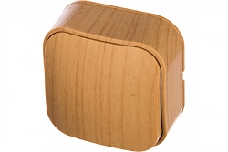 Выключатель 1-кл. 1п ОП 10А IP20 сосна IONICH 1434