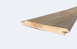 Имитация бруса Карельский профиль 22*196*6,0 м. (2 сорт)