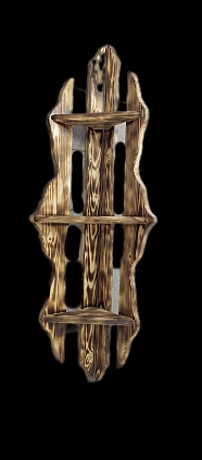 Полка угловая "Пламя Лофт"3 - №1